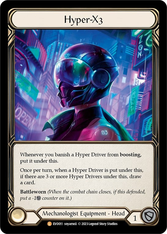Image for Hyper-X3 (EVO011) (Bright Lights) - Flesh and Blood TCG