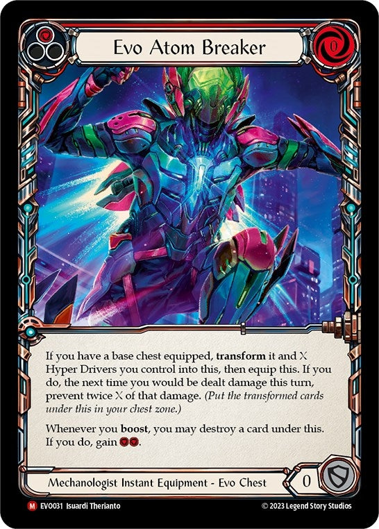 Image for Evo Atom Breaker (EVO031) (Bright Lights) - Flesh and Blood TCG