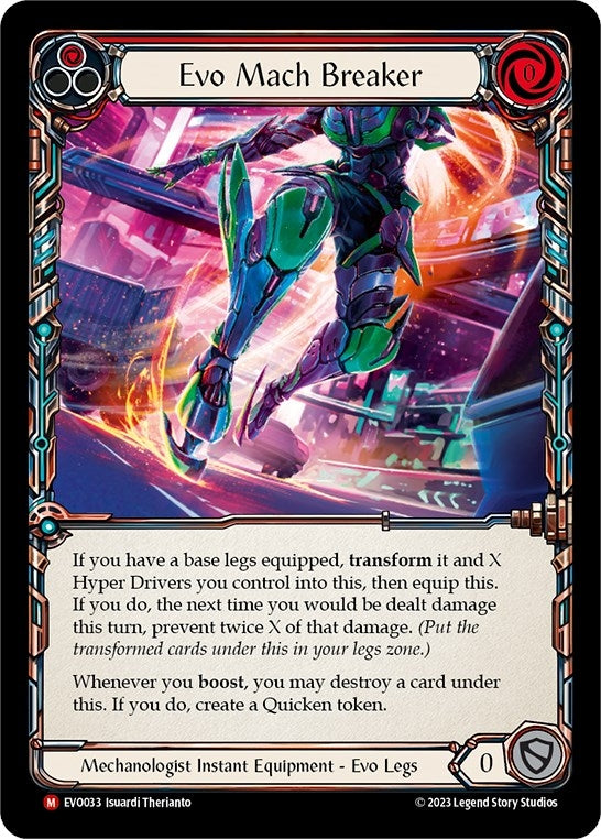 Image for Evo Mach Breaker (EVO033) (Bright Lights) - Flesh and Blood TCG