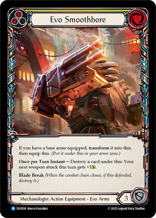 Image for Evo Smoothbore (EVO036) (Bright Lights) - Flesh and Blood TCG