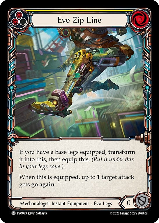 Image for Evo Zip Line (EVO053) (Bright Lights) - Flesh and Blood TCG