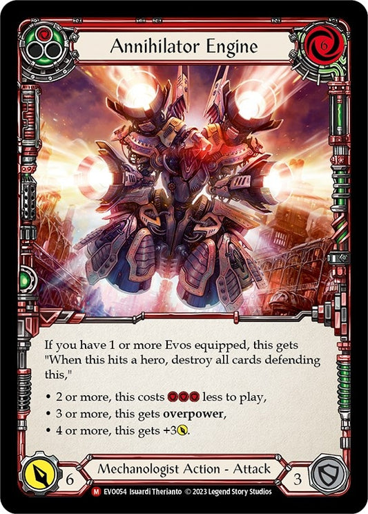 Image for Annihilator Engine (EVO054) (Bright Lights) - Flesh and Blood TCG