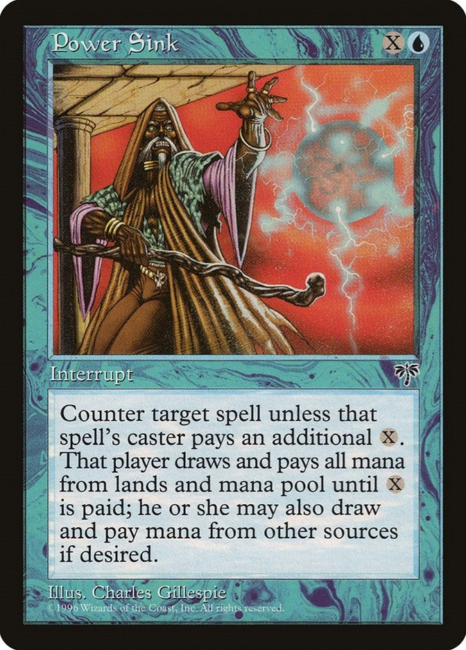 Image for Power Sink (Mirage) - Magic: The Gathering