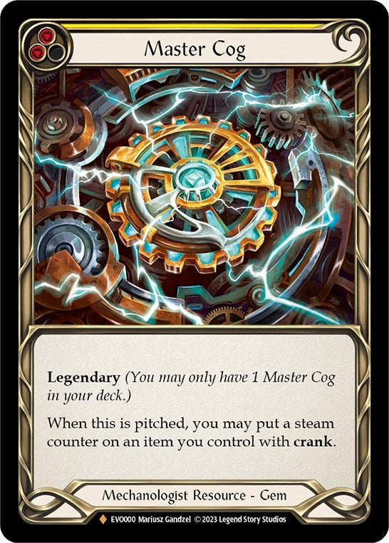 Image for Master Cog (EVO000) (Bright Lights) - Flesh and Blood TCG