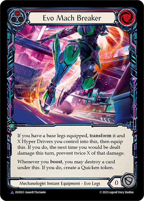 Image for Evo Mach Breaker (Marvel) (EVO033) (Bright Lights) - Flesh and Blood TCG