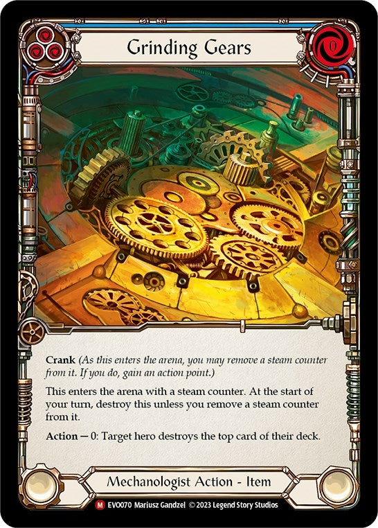 Image for Grinding Gears (EVO070) (Bright Lights) - Flesh and Blood TCG