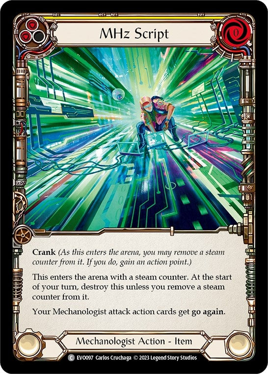 Image for MHz Script (EVO097) (Bright Lights) - Flesh and Blood TCG