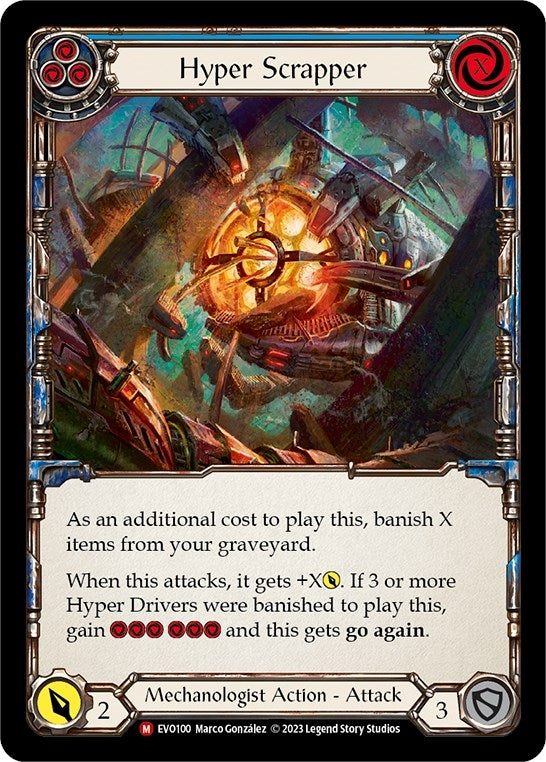 Image for Hyper Scrapper (EVO100) (Bright Lights) - Flesh and Blood TCG