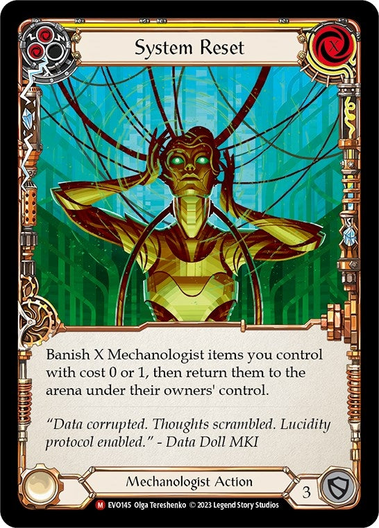 Image for System Reset (EVO145) (Bright Lights) - Flesh and Blood TCG