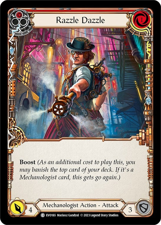 Image for Razzle Dazzle (Red) (EVO165) (Bright Lights) - Flesh and Blood TCG