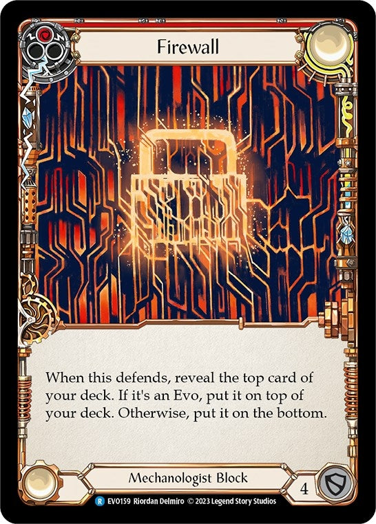 Firewall (Red) (EVO159) (Bright Lights)
