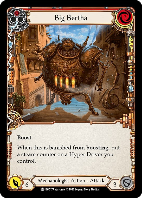 Image for Big Bertha (Red) (EVO177) (Bright Lights) - Flesh and Blood TCG