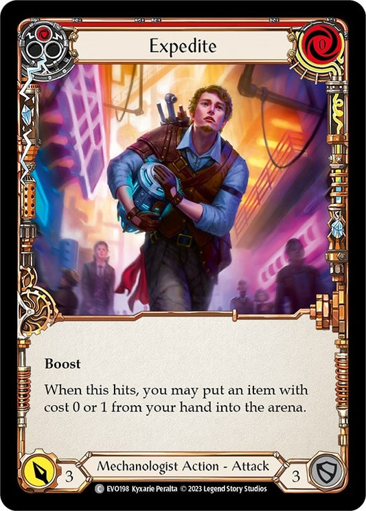 Image for Expedite (Red) (EVO198) (Bright Lights) - Flesh and Blood TCG