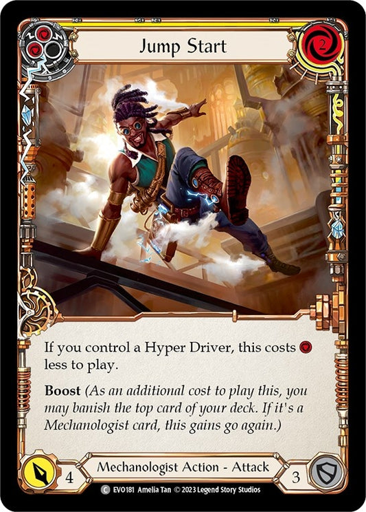 Image for Jump Start (Yellow) (EVO181) (Bright Lights) - Flesh and Blood TCG
