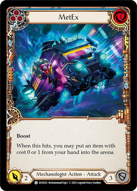 Image for MetEx (Blue) (EVO203) (Bright Lights) - Flesh and Blood TCG