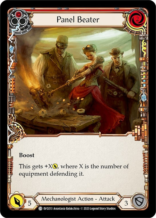 Image for Panel Beater (Red) (EVO213) (Bright Lights) - Flesh and Blood TCG