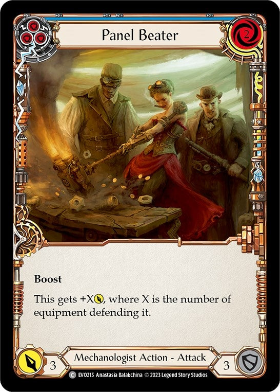 Image for Panel Beater (Blue) (EVO215) (Bright Lights) - Flesh and Blood TCG
