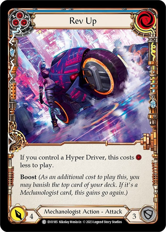 Rev Up (Blue) (EVO185) (Bright Lights)