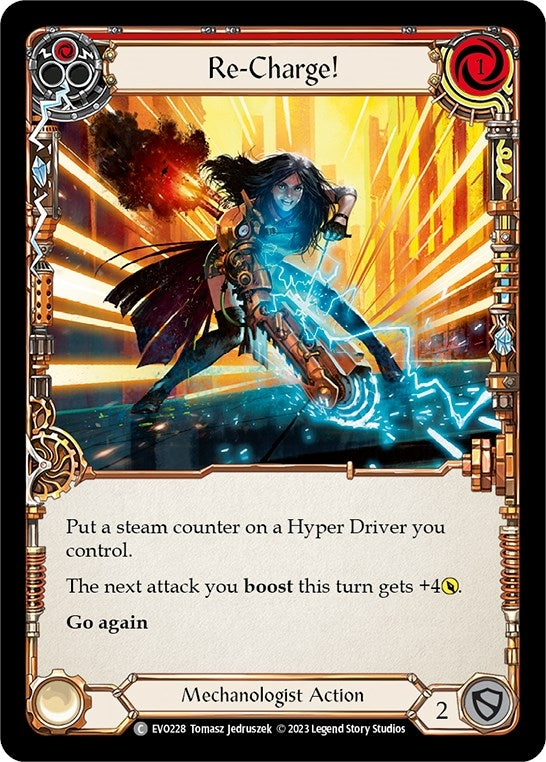 Image for Re-Charge! (Red) (EVO228) (Bright Lights) - Flesh and Blood TCG