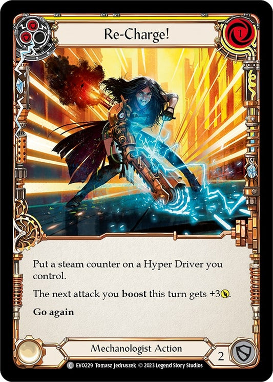 Image for Re-Charge! (Yellow) (EVO229) (Bright Lights) - Flesh and Blood TCG