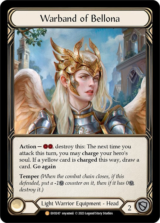 Image for Warband of Bellona (EVO247) (Bright Lights) - Flesh and Blood TCG
