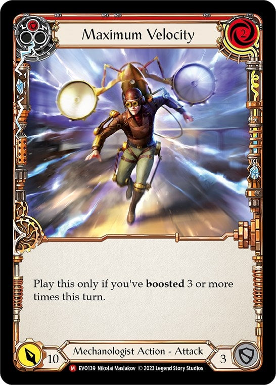 Image for Maximum Velocity (EVO139) (Bright Lights) - Flesh and Blood TCG