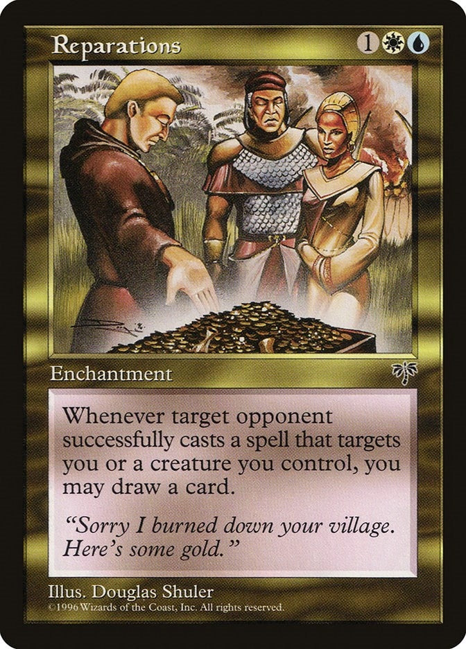 Image for Reparations (Mirage) - Magic: The Gathering