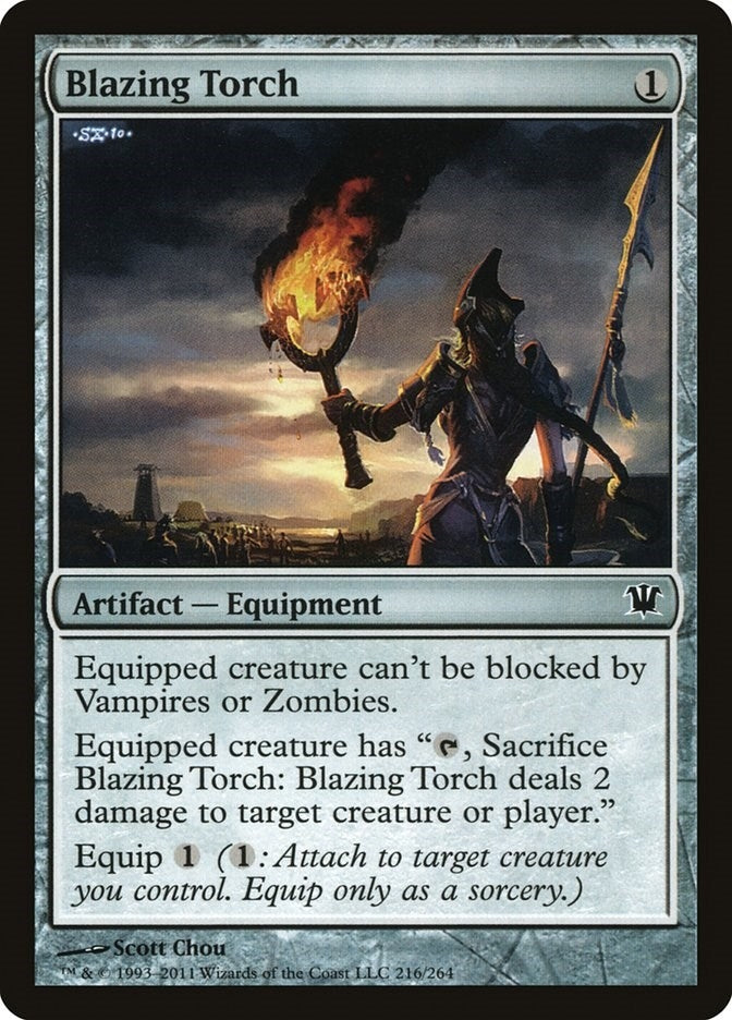 Image for Blazing Torch (216) (Innistrad) - Magic: The Gathering