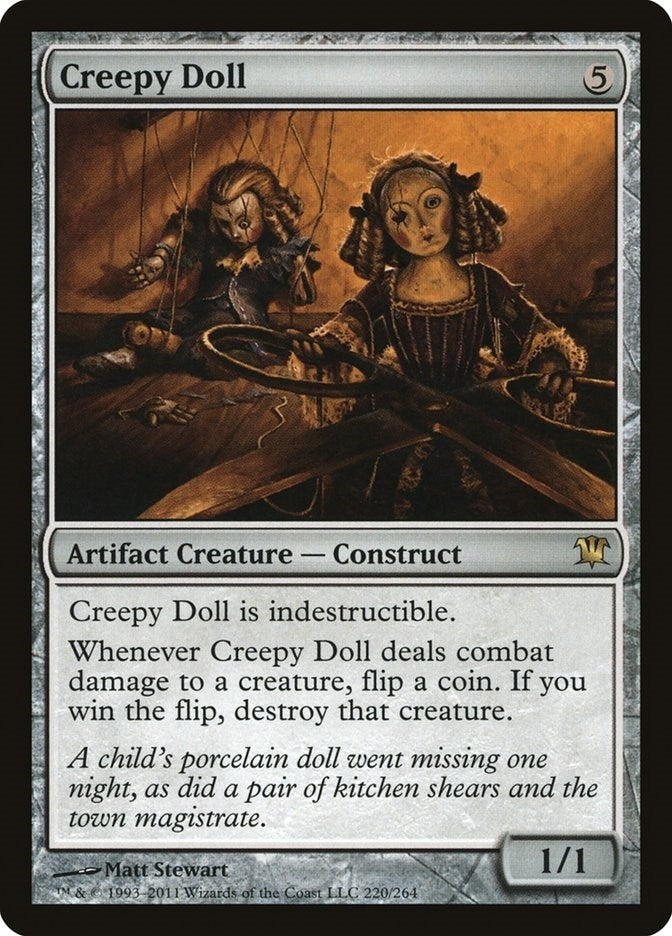 Image for Creepy Doll (220) (Innistrad) - Magic: The Gathering
