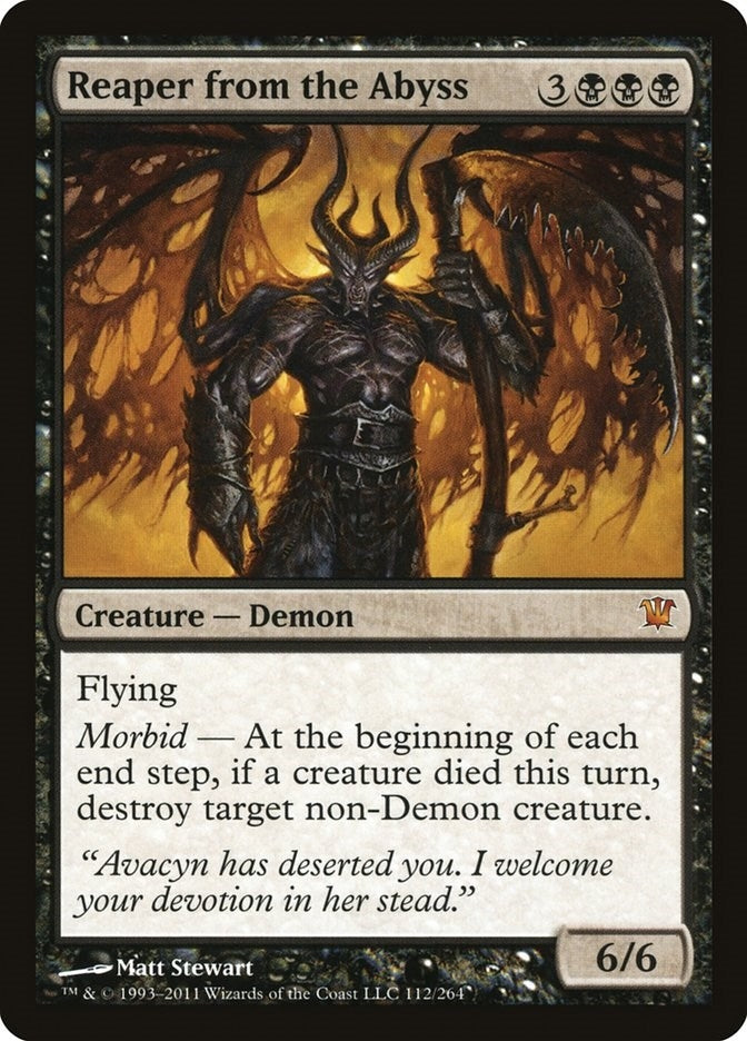 Image for Reaper from the Abyss (112) (Innistrad) - Magic: The Gathering