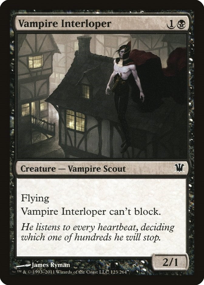 Image for Vampire Interloper (123) (Innistrad) - Magic: The Gathering