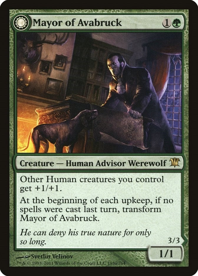 Image for Mayor of Avabruck (193) (Innistrad) - Magic: The Gathering