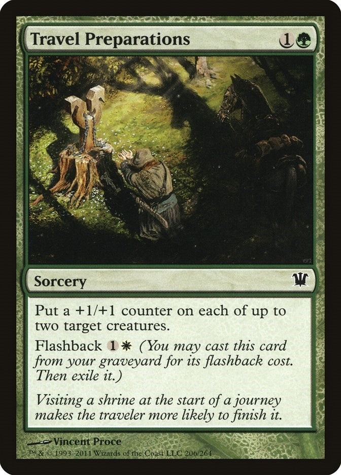 Image for Travel Preparations (206) (Innistrad) - Magic: The Gathering