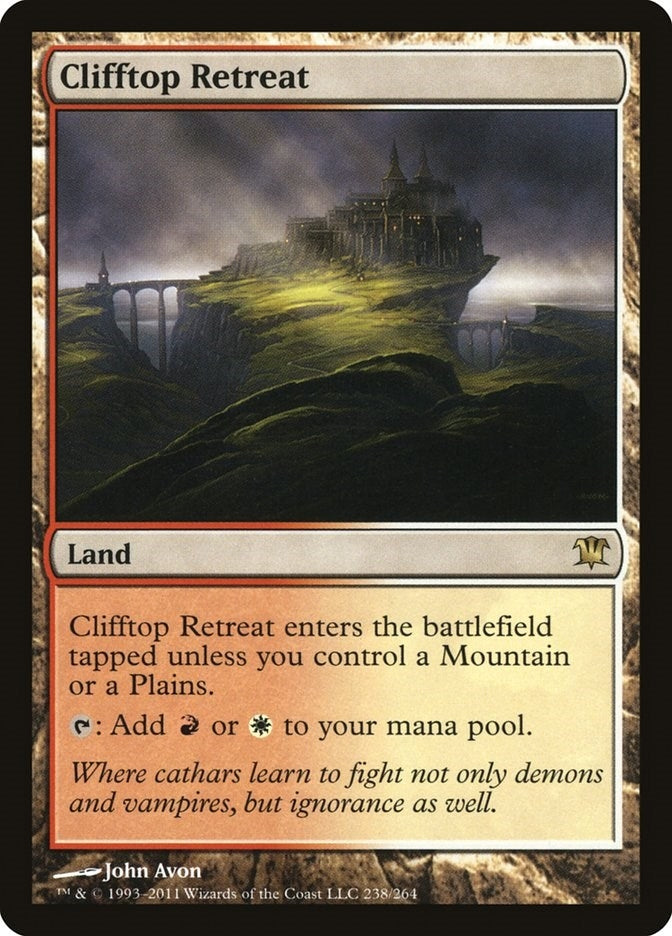 Image for Clifftop Retreat (238) (Innistrad) - Magic: The Gathering