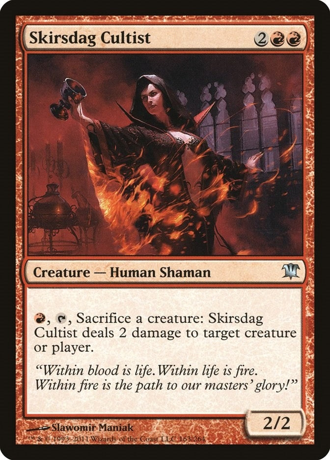 Skirsdag Cultist (163) (Innistrad)