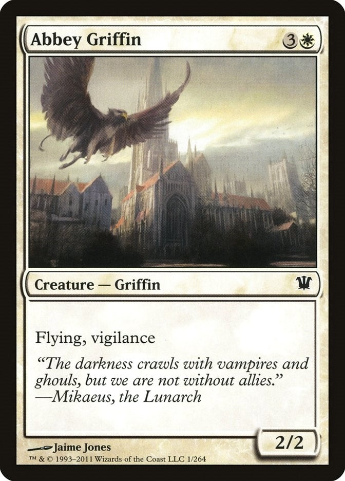 Abbey Griffin (1) (Innistrad)