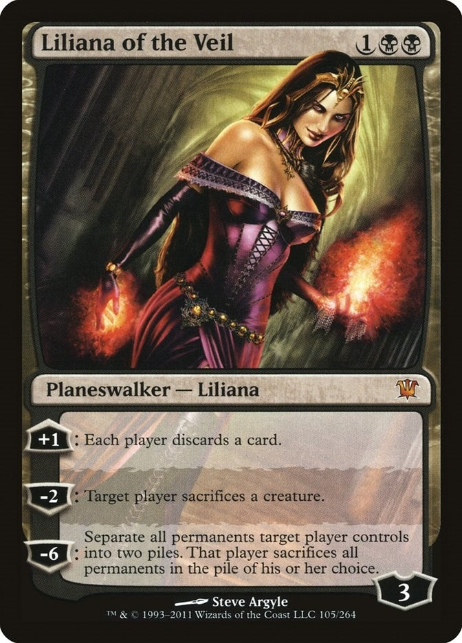 Image for Liliana of the Veil (105) (Innistrad) - Magic: The Gathering