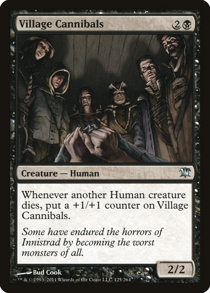 Image for Village Cannibals (125) (Innistrad) - Magic: The Gathering