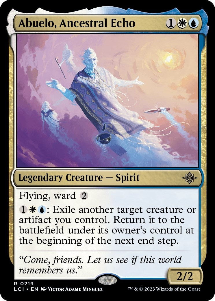 Image for Abuelo, Ancestral Echo (219) (The Lost Caverns of Ixalan) - Magic: The Gathering
