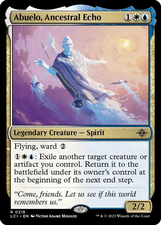 Image for Abuelo, Ancestral Echo (219) (The Lost Caverns of Ixalan) - Magic: The Gathering