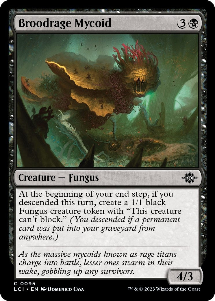 Image for Broodrage Mycoid (95) (The Lost Caverns of Ixalan) - Magic: The Gathering