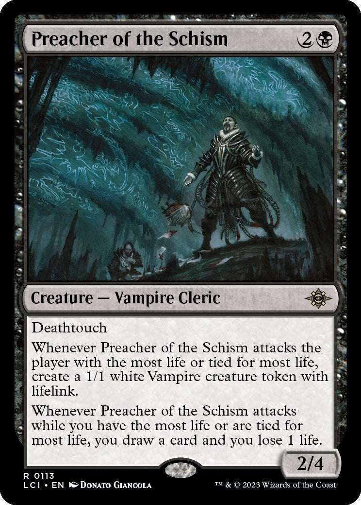 Image for Preacher of the Schism (113) (The Lost Caverns of Ixalan) - Magic: The Gathering