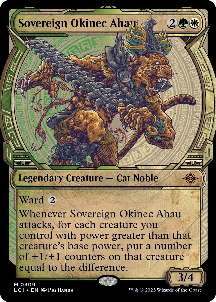 Image for Sovereign Okinec Ahau (Showcase) (309) (The Lost Caverns of Ixalan) - Magic: The Gathering