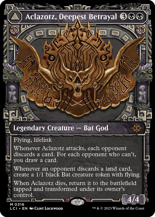 Aclazotz, Deepest Betrayal (Showcase) (316) (The Lost Caverns of Ixalan)