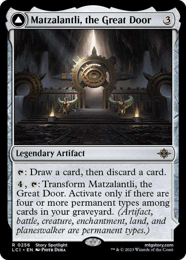 Image for Matzalantli, the Great Door (256) (The Lost Caverns of Ixalan) - Magic: The Gathering