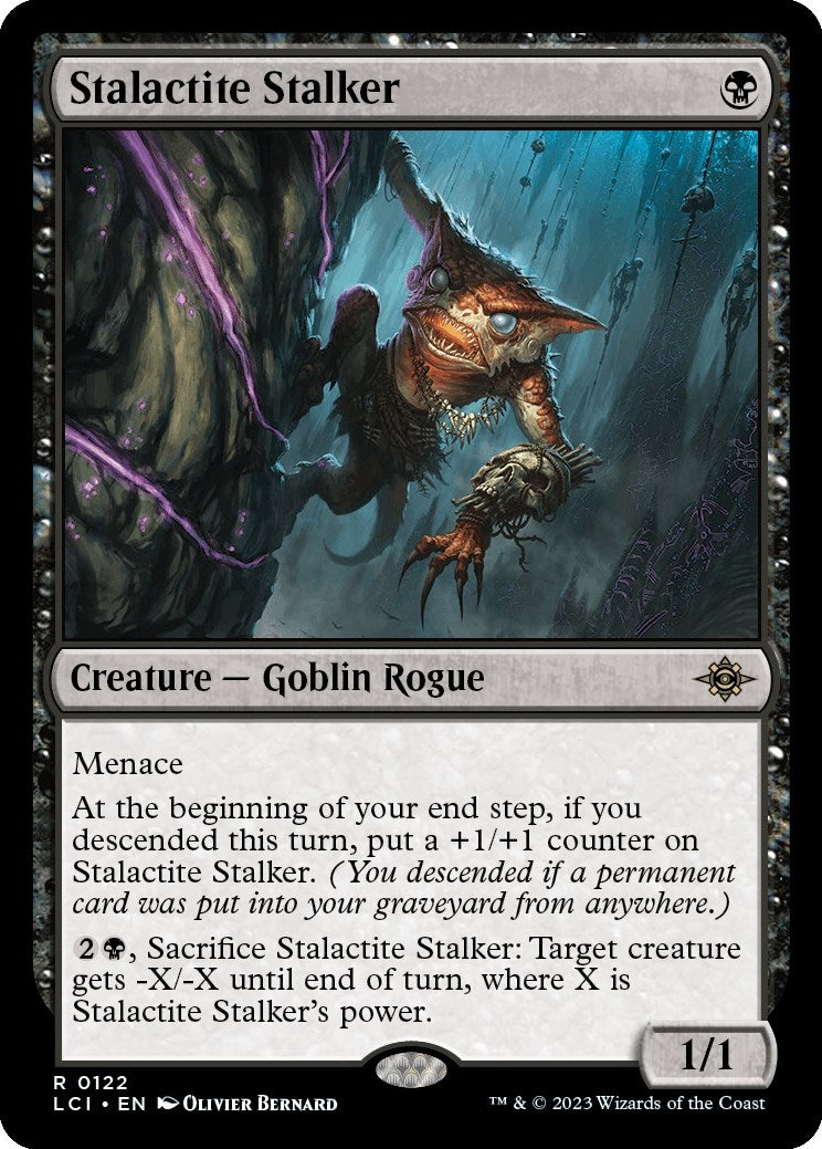 Image for Stalactite Stalker (122) (The Lost Caverns of Ixalan) - Magic: The Gathering