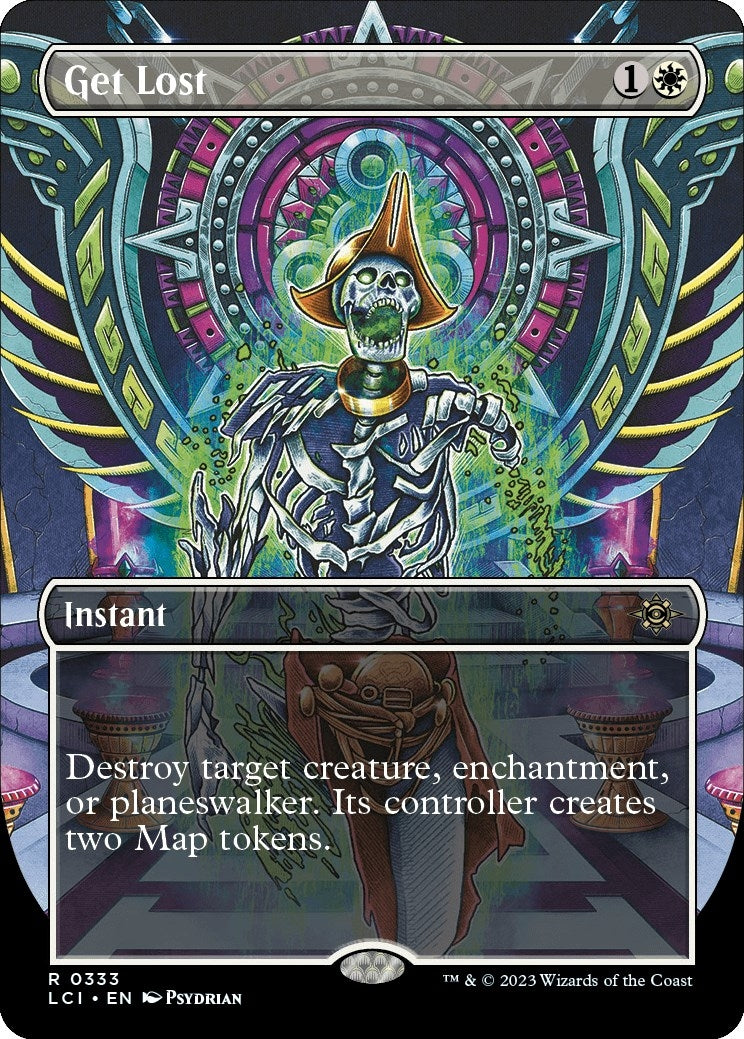 Image for Get Lost (Borderless) (333) (The Lost Caverns of Ixalan) - Magic: The Gathering