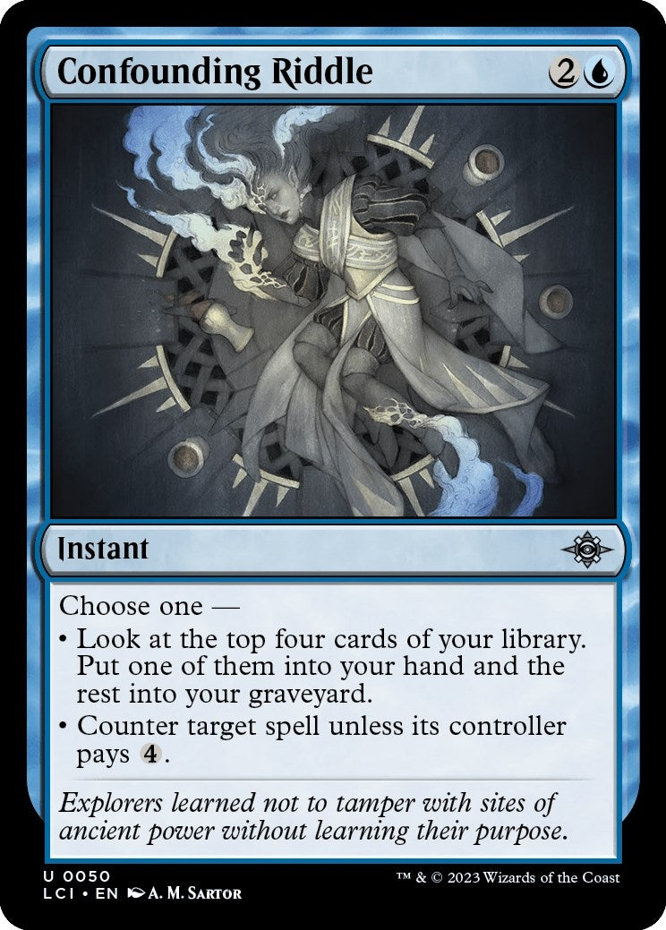 Image for Confounding Riddle (50) (The Lost Caverns of Ixalan) - Magic: The Gathering