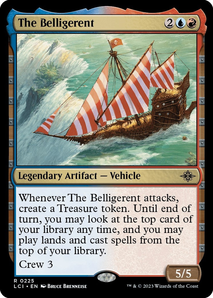 Image for The Belligerent (225) (The Lost Caverns of Ixalan) - Magic: The Gathering