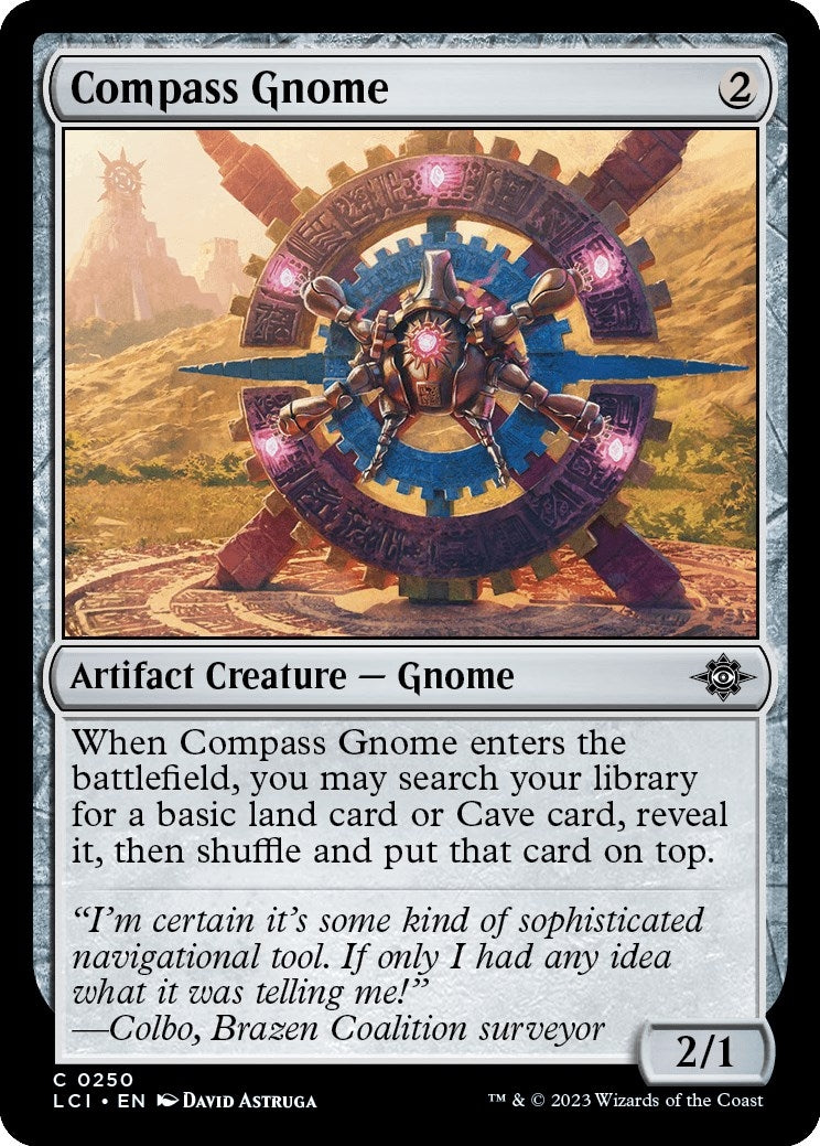 Image for Compass Gnome (250) (The Lost Caverns of Ixalan) - Magic: The Gathering